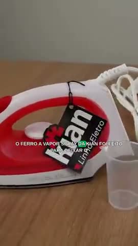 Análise ZiggDrop: Ferro De Passar Roupa A Vapor Spray 1300w Fps-104 - Kian