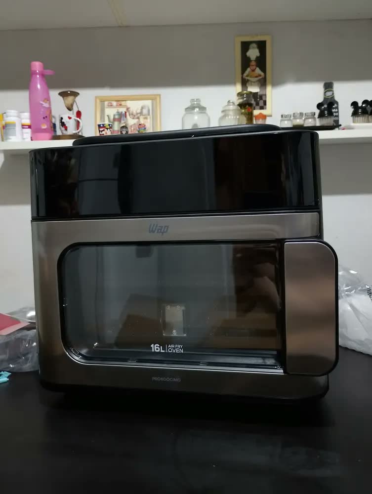 foto de Fritadeira Air Fryer Oven WAP Multi-comb Digital Wafc16 16 Litros Com 10 Funções