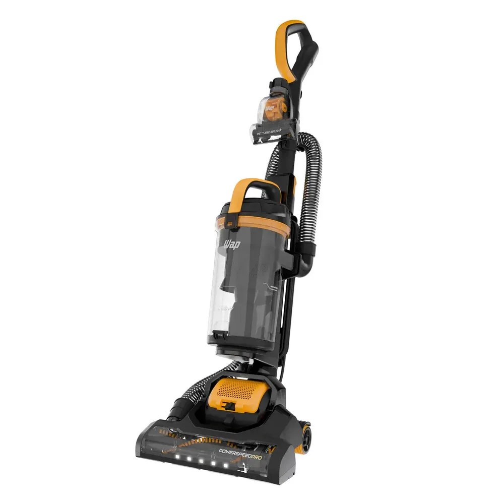 Aspirador De Pó Vertical 2 Em 1 Wap Power Speed Pro 2200W 4 Litros Com Mangueira Extensiva E Escova Rotativa