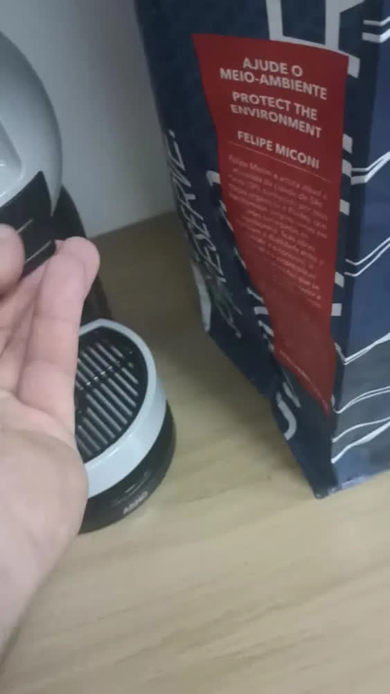 foto de Cafeteira Nescafé Dolce Gusto Mini Me Cinza E Preta