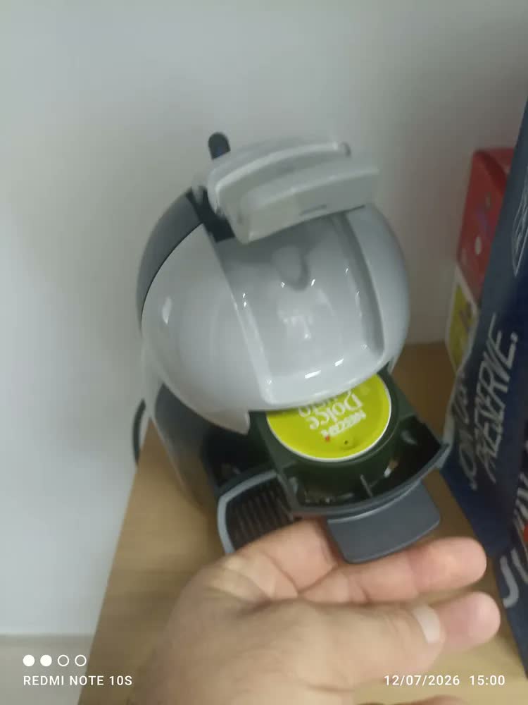 foto de Cafeteira Nescafé Dolce Gusto Mini Me Cinza E Preta