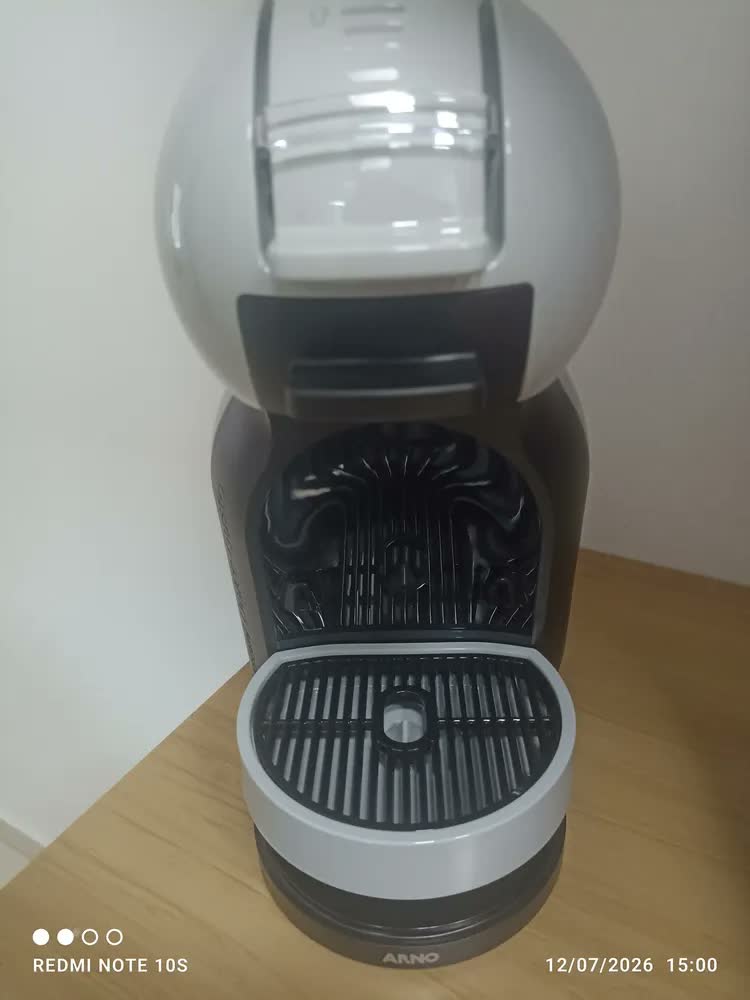 foto de Cafeteira Nescafé Dolce Gusto Mini Me Cinza E Preta