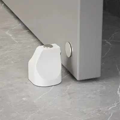 foto de Trava Porta Magnético Stam Branco