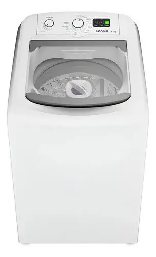 foto de Máquina De Lavar Branca Consul 12kg Com Dosagem Econômica E Cor Branco 110v