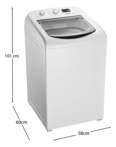 foto de Máquina De Lavar Branca Consul 12kg Com Dosagem Econômica E Cor Branco 110v