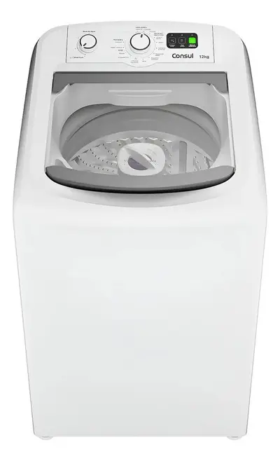 foto de Máquina De Lavar Branca Consul 12kg Com Dosagem Econômica E Cor Branco 110v