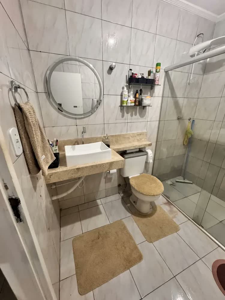 foto de espelho banheiro espelho antiembaçante Redondo led 60*60cm Desembaçante Vidro Temperado espelhos quarto Espessura de 4mm espelho anti embacante à prova de quedas espelhos decorativos sala
