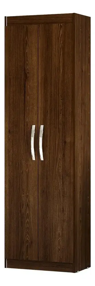 foto de Organizador Sapatos Sapateira Vertical Atrás Porta 24 Bolsos Cor Castanho
