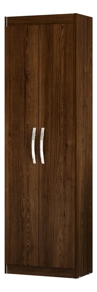 Organizador Sapatos Sapateira Vertical Atrás Porta 24 Bolsos Cor Castanho