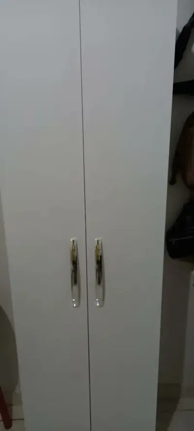 foto de Organizador Sapatos Sapateira Vertical Atrás Porta 24 Bolsos Cor Branco