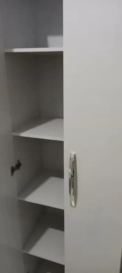 foto de Organizador Sapatos Sapateira Vertical Atrás Porta 24 Bolsos Cor Branco