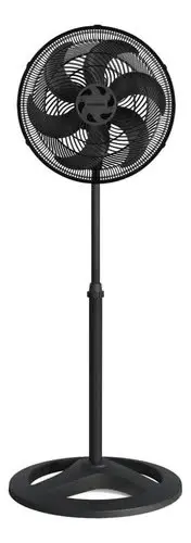 foto de Ventilado De Coluna Turbo 6 Pás 40cm Preto Ventisol Diâmetro 40 Cm Frequência 80 Watts