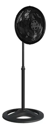 foto de Ventilado De Coluna Turbo 6 Pás 40cm Preto Ventisol Diâmetro 40 Cm Frequência 80 Watts