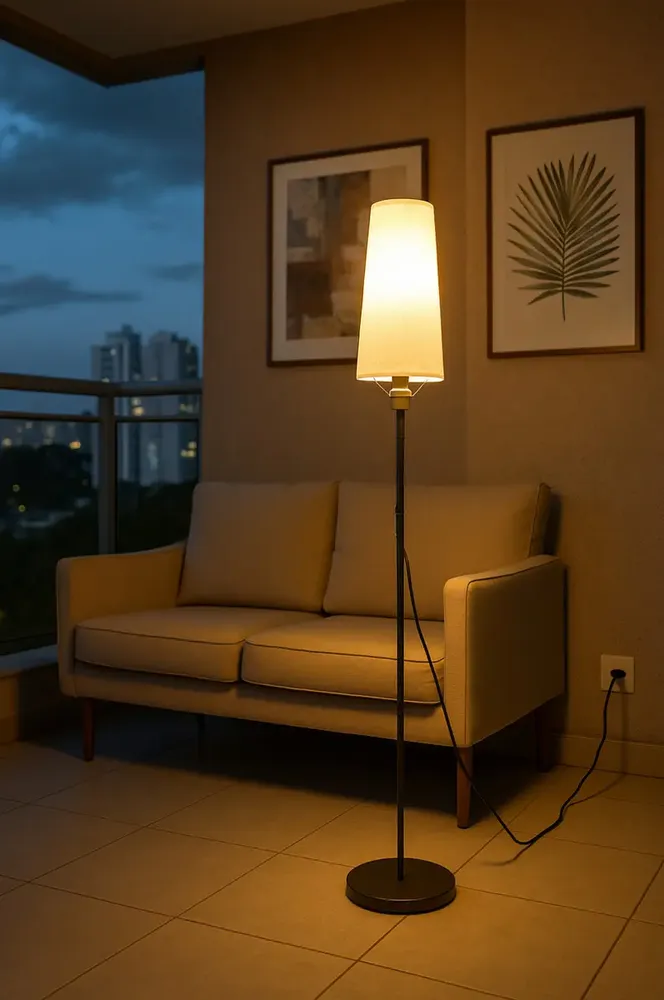 Luminária De Chão Articulada Para Quarto E Sala Moderna Vintage Abajur Para Estudo E Leitura Na Tomada Piso Retro Pé Varanda Escritório Infantil O Casal Cúpula Forro Pvc Luminárias Chao Via Flix