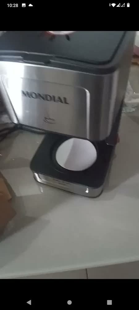 foto de Cafeteira Elétrica Mondial Dolce Arome Vidro C-43-20x-si - Preto Com Inox