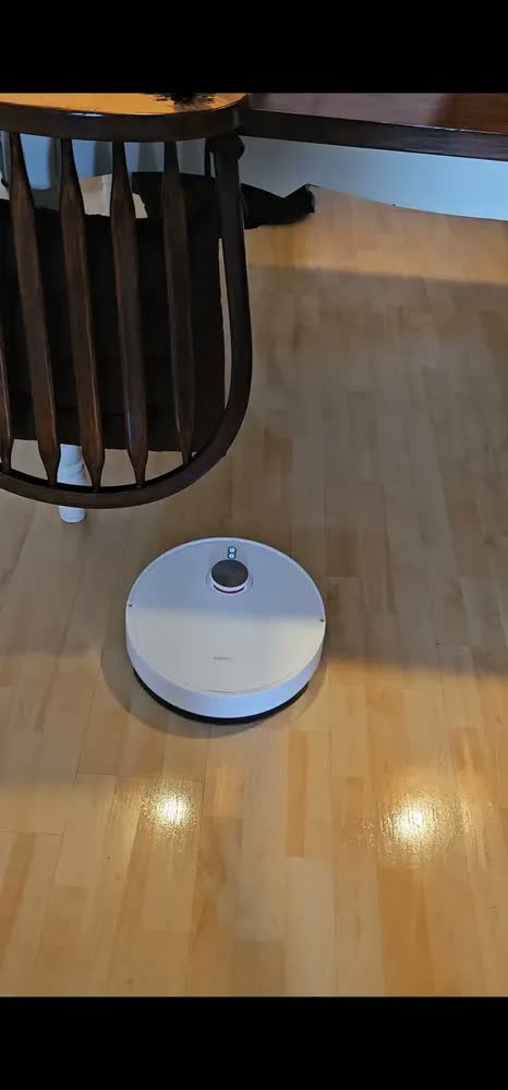 foto de Robô Aspirador Xiaomi S40 Inteligente Aspira Passa Pano App Branco
