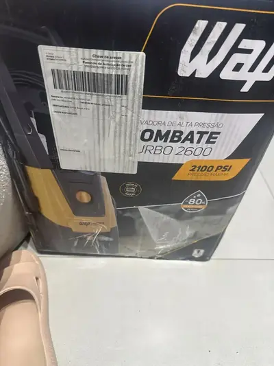 foto de Lavadora De Alta Pressão Profissional 5100 Turbo Wap Cinza Cor Cinza/amarelo Frequência 60 Hz