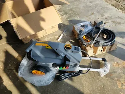 foto de Lavadora De Alta Pressão Profissional 5100 Turbo Wap Cinza Cor Cinza/amarelo Frequência 60 Hz