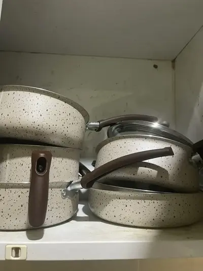 foto de Conjunto de panelas antiaderente 10 peças Coffee cappuccino Imperial