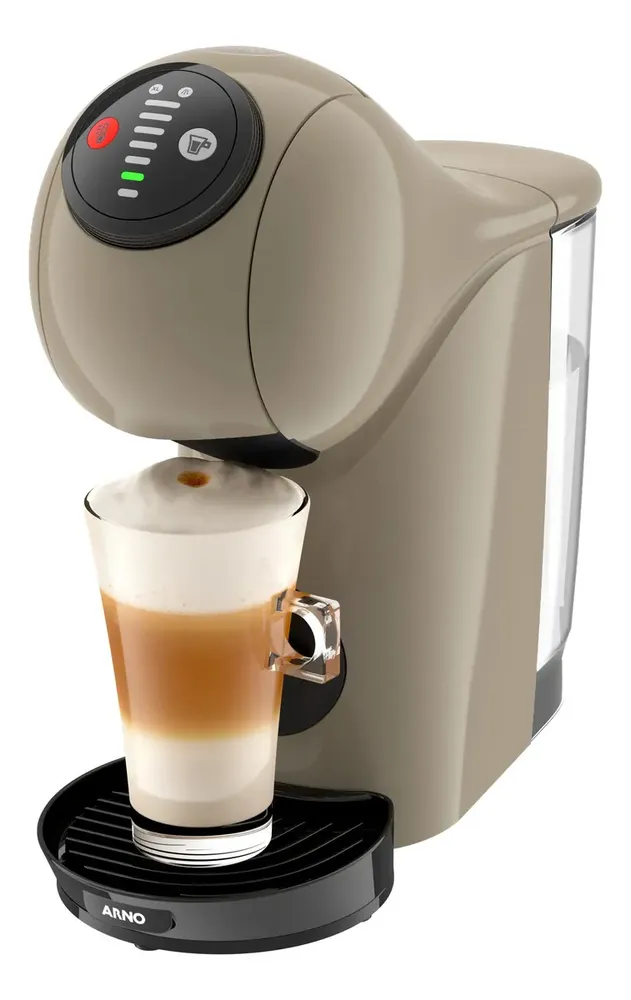 foto de Cafeteira Nescafé Dolce Gusto Genio S Basic Taupe Cor Bege