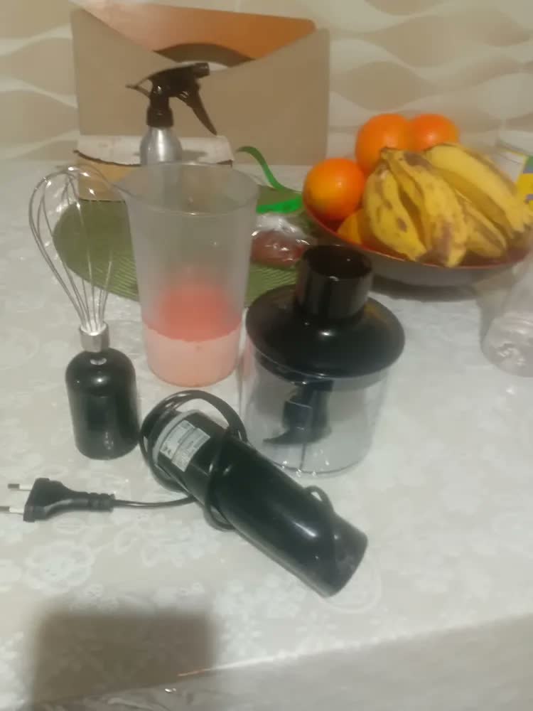 foto de Mixer Portátil De Mão 3 Em 1 Inox Mid Itatiaia 110v Preto