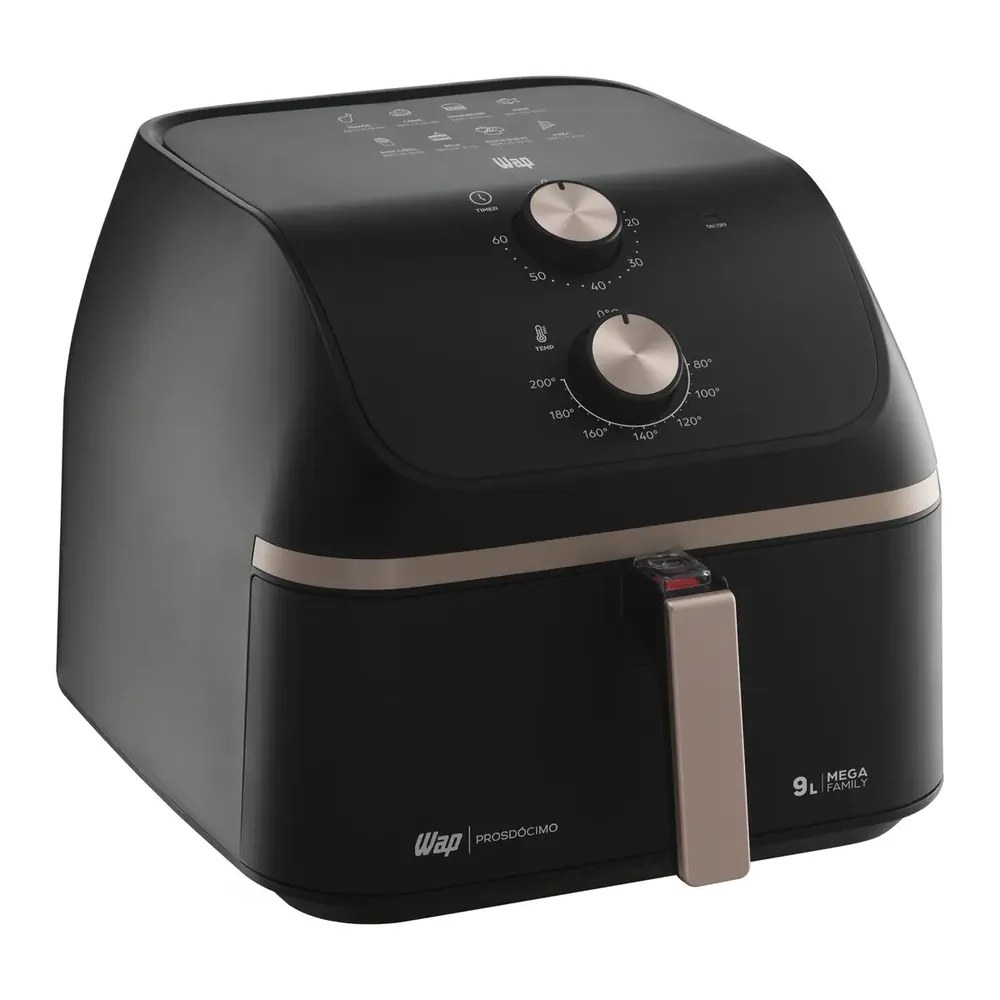Fritadeira Elétrica Wap Air Fryer Mega 9l
