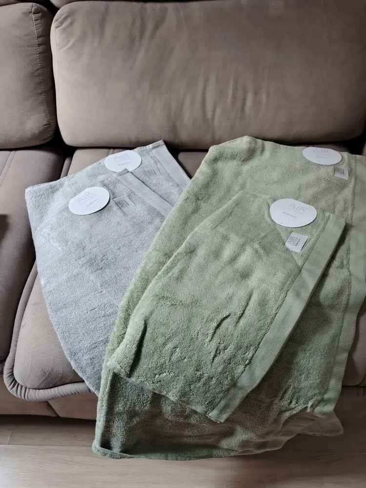 foto de Jogo Banho Gigante Banhão Buddemeyer Dual Air Cinza Verde Cinza/verde Liso