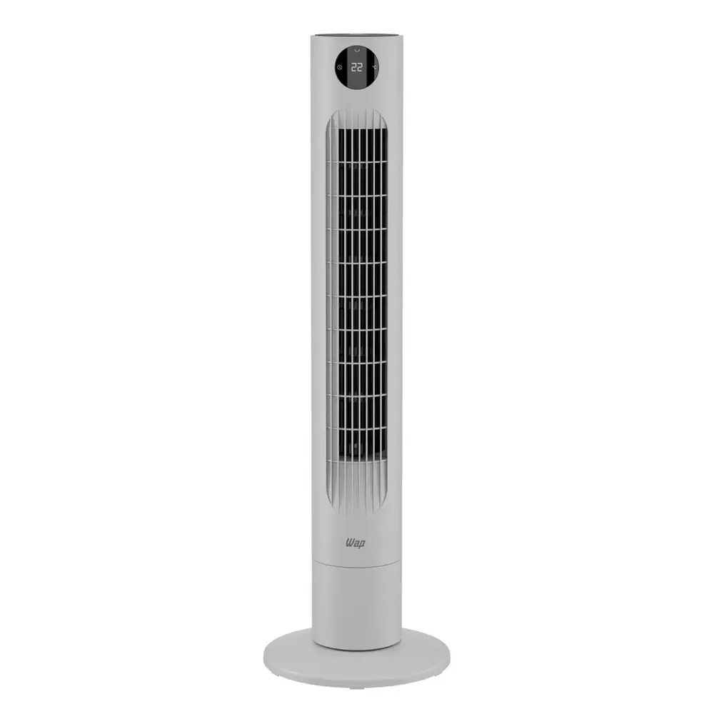 Ventilador Torre WAP AIR BREEZE DIGITAL Silencioso Com Display Touch, Timer de 12h 127v