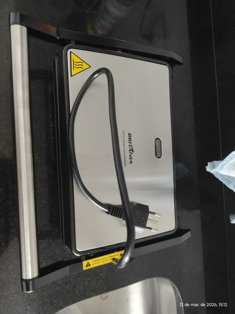 foto de Grill E Sanduicheira Bgr28a