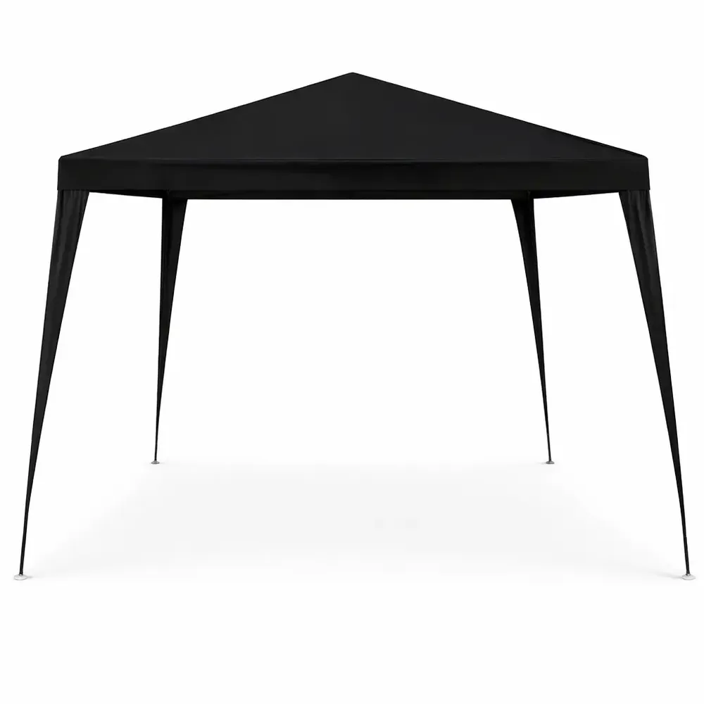 Tenda Gazebo Cinza Polietileno 3x3 Metros Desmontável Camping Praia Pésca Usd