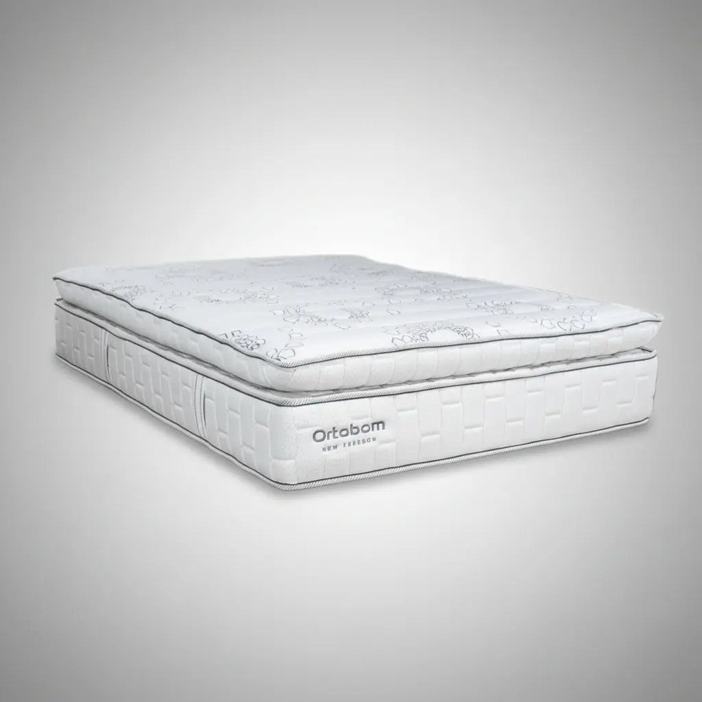 Colchão Ortobom New Freedom 188x138x32 Branco