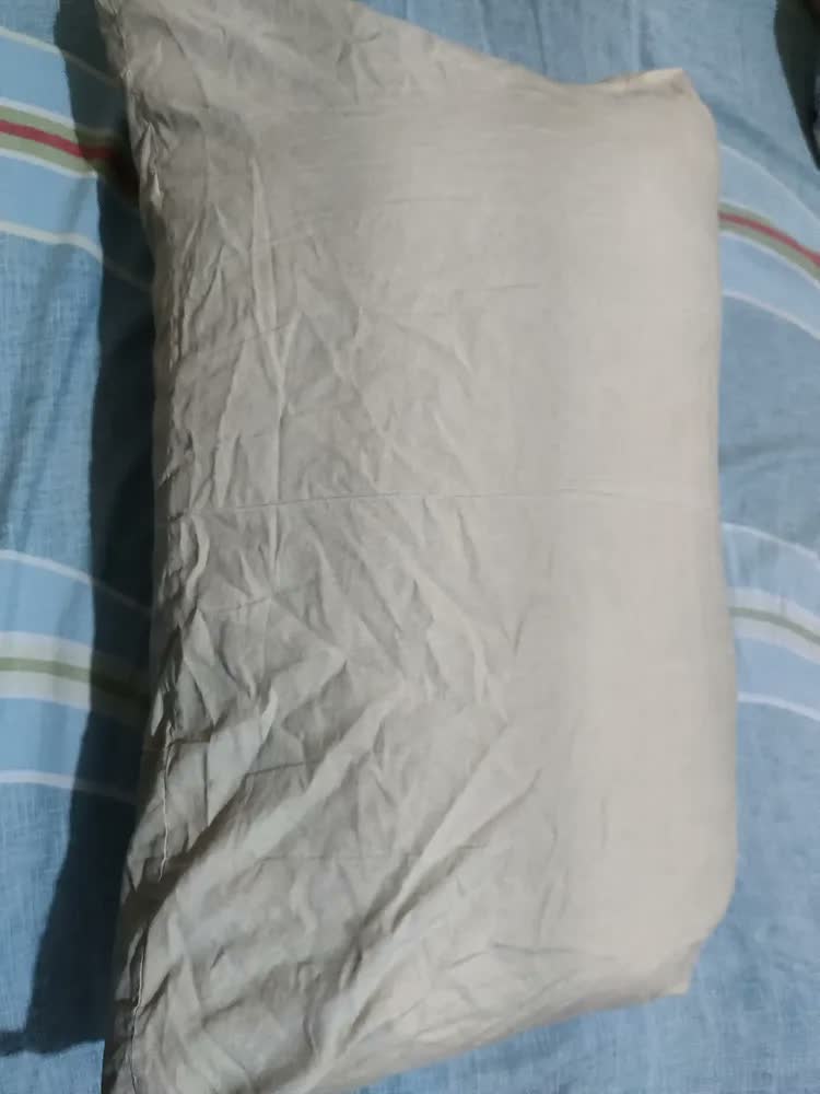 foto de Kit C/2 Travesseiros Antialérgico Impermeável 50x70 Lavável Branco