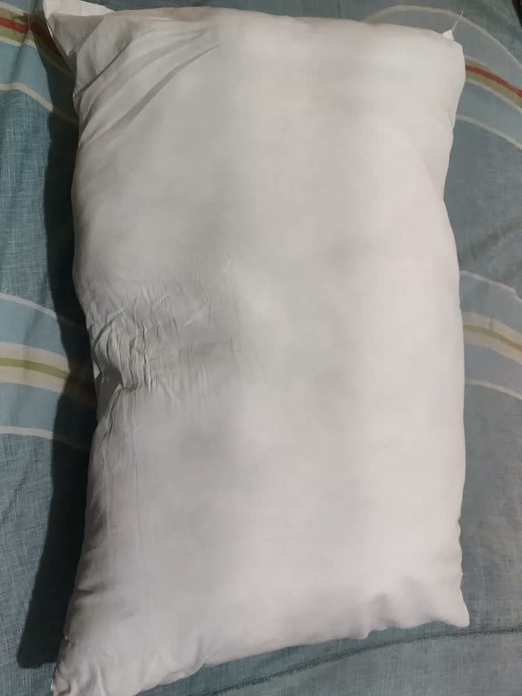 foto de Kit C/2 Travesseiros Antialérgico Impermeável 50x70 Lavável Branco