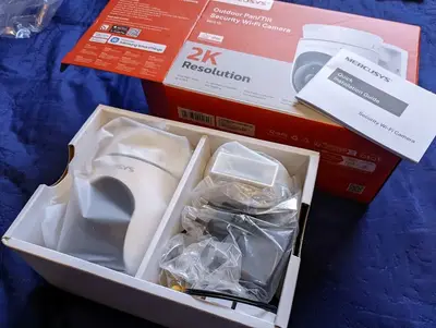 foto de Mercusys MC510 Câmera Segurança Wifi 2K 360° Externo por TP-Link