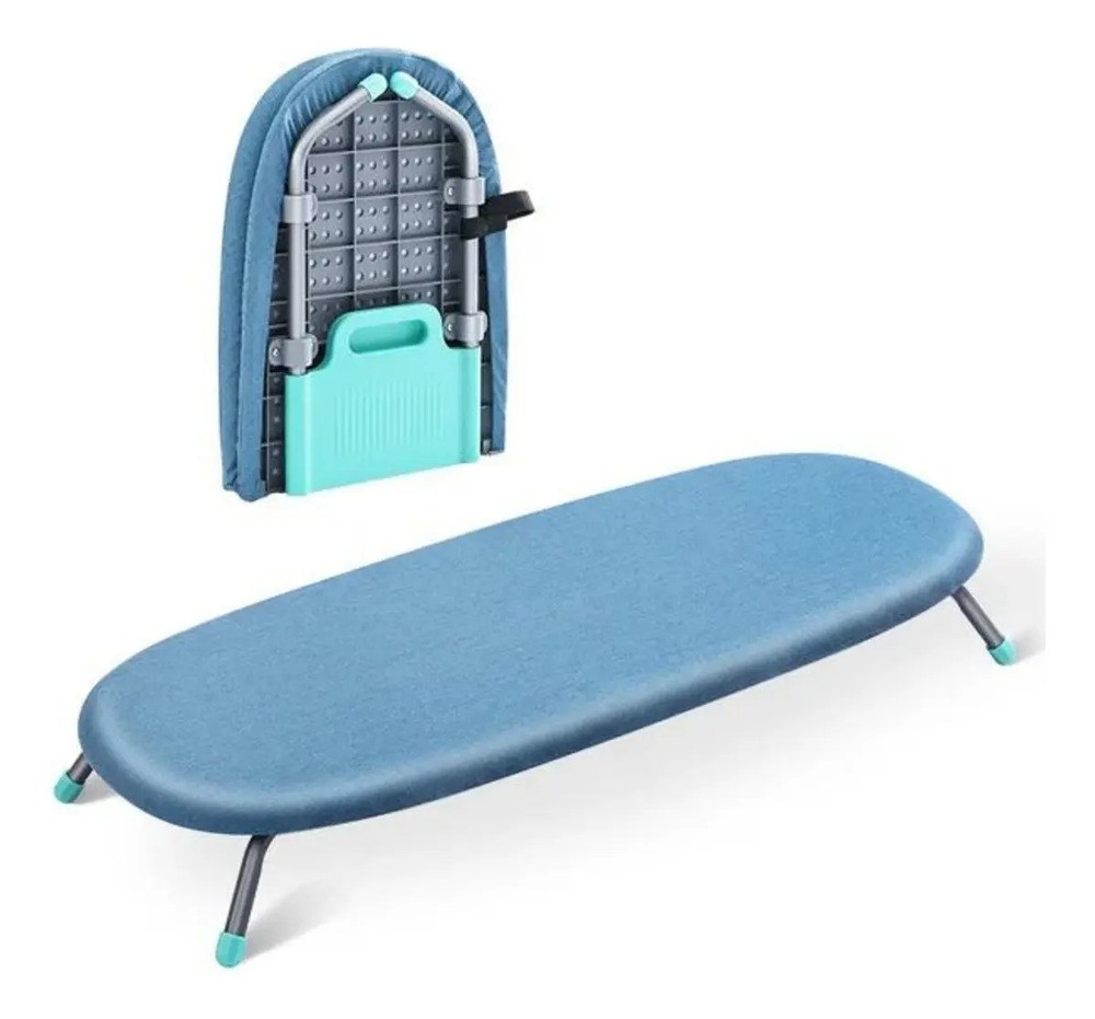 Mini Tábua Passar Roupas Portátil Dobrável Viagem Passadeira