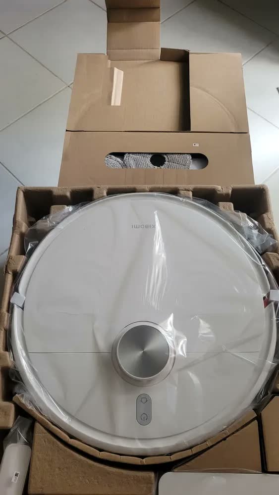 foto de Robô Aspirador Xiaomi Vacuum S40pro 2026 15000pa Branco 127v