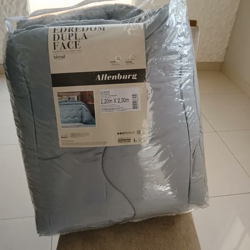 foto de Coberdrom Edredom Grosso Dupla Face Blend Comfort Casal Altenburg