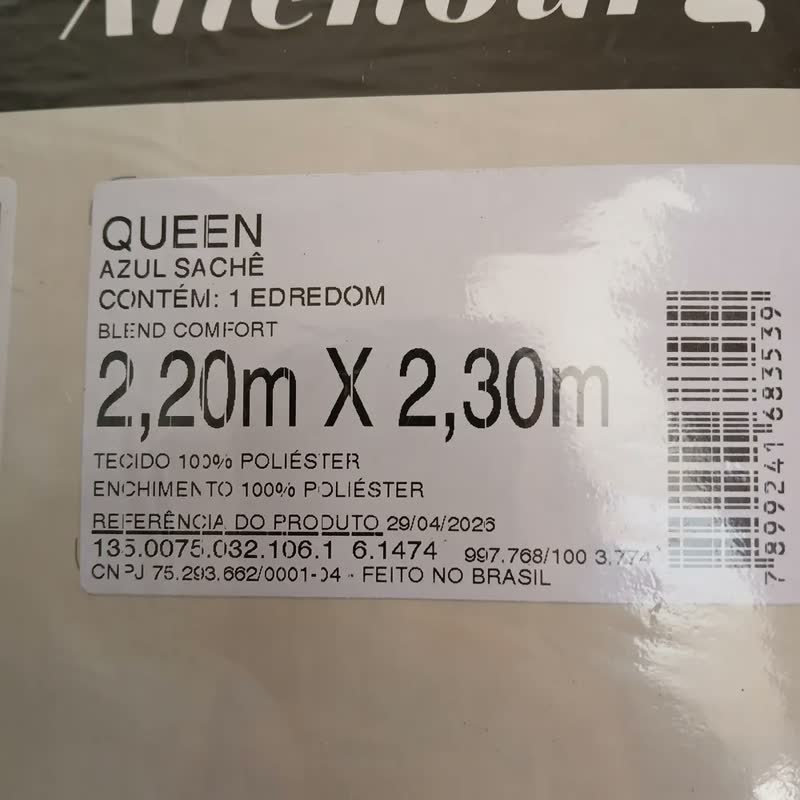 foto de Coberdrom Edredom Grosso Dupla Face Blend Comfort Casal Altenburg