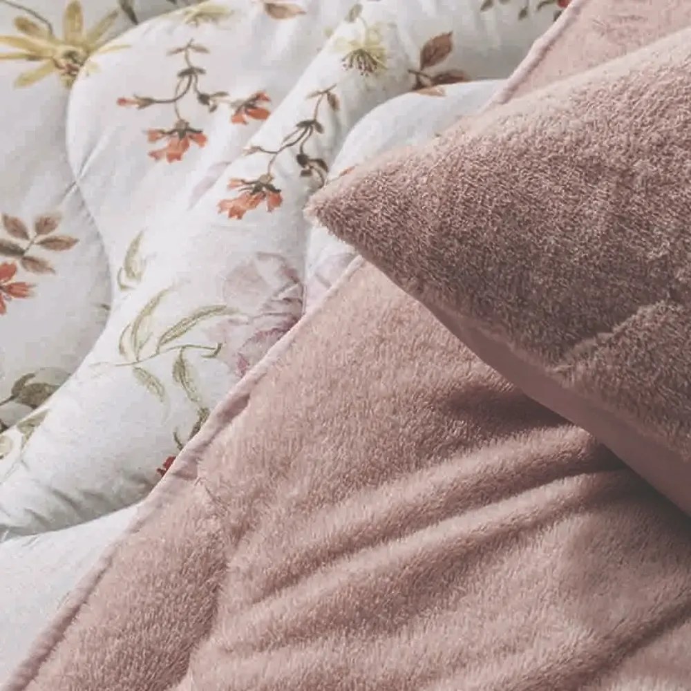 Coberdrom Edredom Grosso Dupla Face Blend Comfort Casal Altenburg
