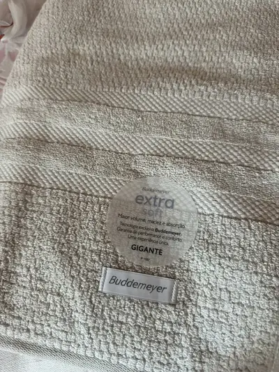 foto de Jogo Toalha Banhão Buddemeyer Vanilla Extra Soft Algodão 4pç Cor Bege
