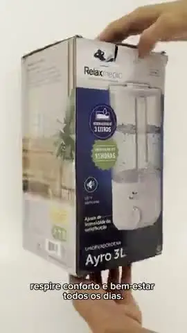 vídeo do produto