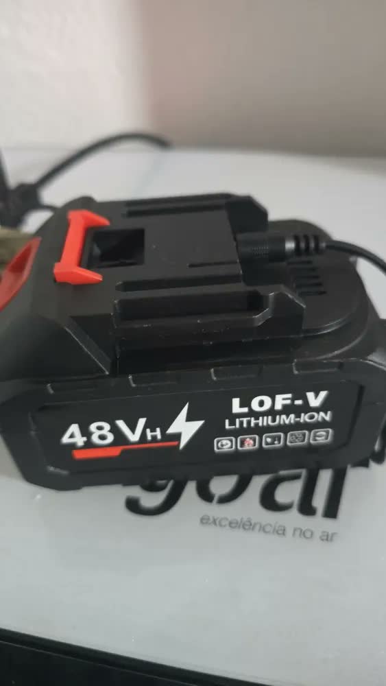 foto de Aspirador De Pó Portatil Recarregável Turbo Com Bateria 48v 3000mah Sem Fio Automotivo Elétrico Soprador Para Casa Carro Escritório Preto 127/220v - Multicontrol