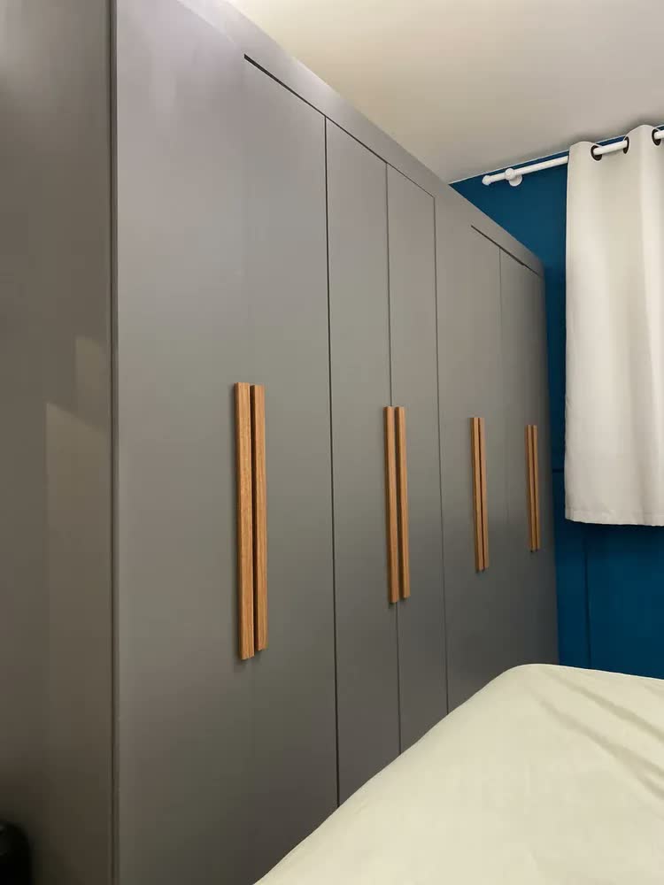 foto de Guarda Roupa Casal 8 Portas 4 Gavetas Paris Espresso Móveis Onix