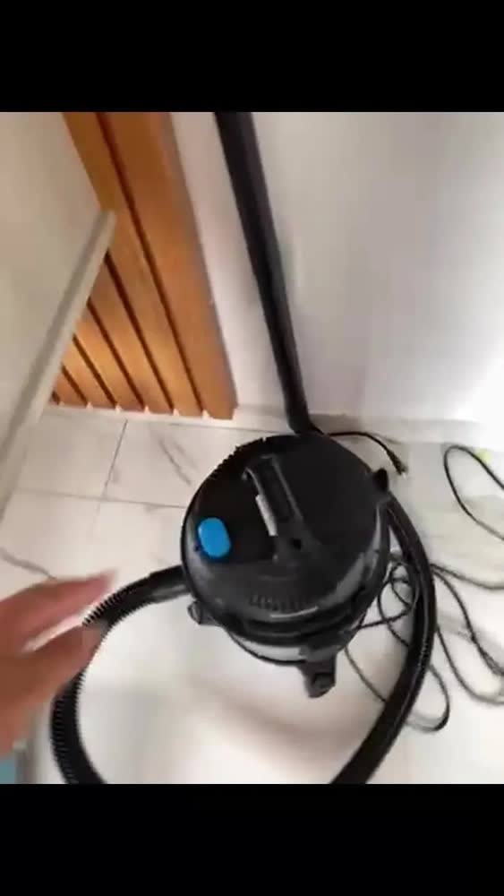 foto de Aspirador De Pó E Água Inox Turbo 12 Litros 1200w Com Soprador E Bico Extratora Multiuso Tbac120 The Black Tools