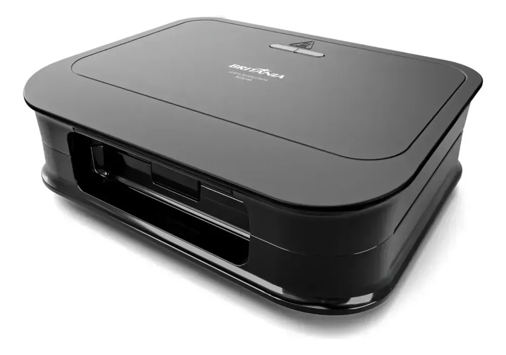Grill E Sanduicheira Bgr24a Preto Com Topo Em Preto Fosco