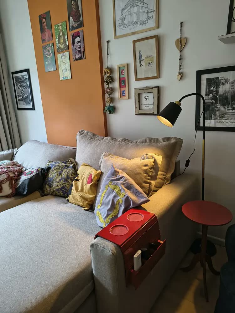 foto de Luminária De Chão Pedestal De Piso Abajur Articulada Flexive