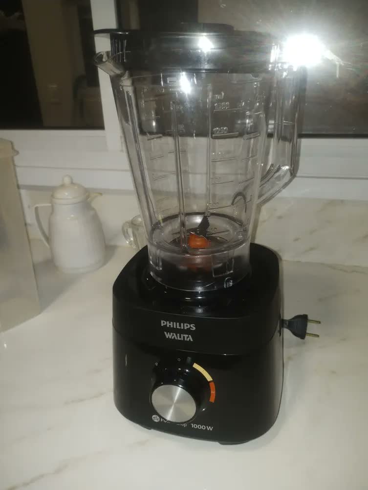 foto de Multiprocessador Walita Preto 1000w - Hr7304/92