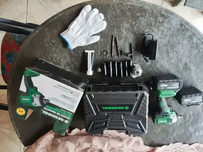 foto de Chave De Impacto Parafusadeira Furadeira Several Importados Verde
