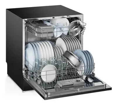 foto de Lava-louça Electrolux 8 Serviços Lava E Seca 50 Min (lp08e) Preto
