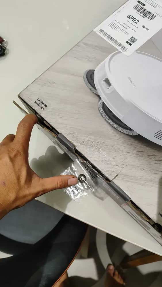 foto de Robo Aspirador Inteligente Xiaomi S40 Pro 15000pa Lds Branco